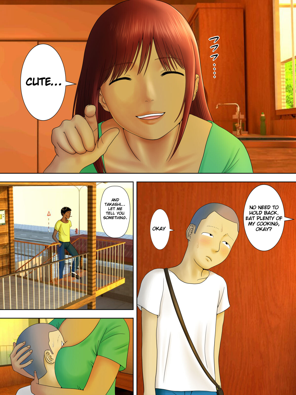 Hentai Manga Comic-Husband's in Prison, While the Wife is... 4 ~Housekeeper's Wife Cuckolded by Landlord's Son...~-Read-39